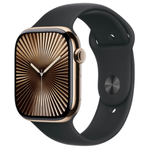 Apple Watch series 10 42mm 4G (Cellular) Titanium - Goud
