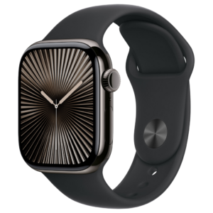 Refurbished Apple Watch Series 10 Titanium Zwart - Prof PC