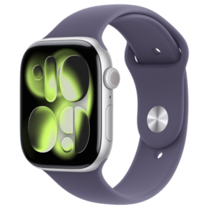 Refurbished Apple Watch Series 11 in zilver met sportband